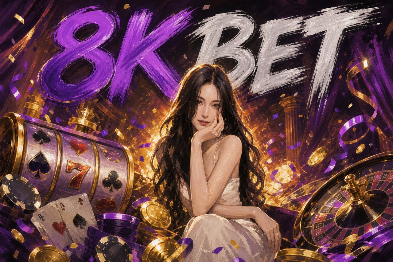 Biểu tượng hổ vàng Fortune Tiger trong không gian sảnh game 8KBET năm 2026